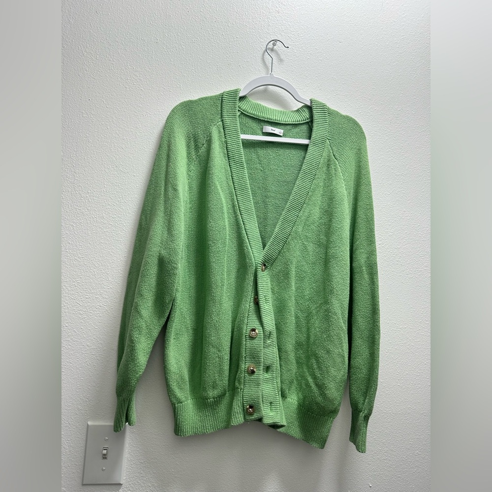 TNA Green Sweater